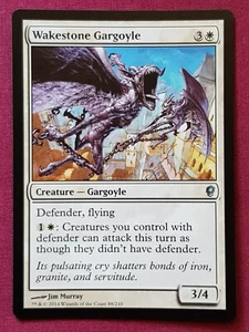 Magic The Gathering CONSPIRACY WAKESTONE GARGOYLE white card MTG - Picture 1 of 2