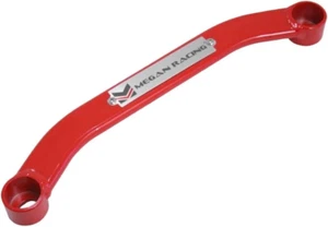 Megan Racing Red Race Rear Lower Strut Tower Brace Bar MR-SB-HC12RL-R - Picture 1 of 2