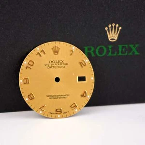 Rolex Datejust 36mm 18k Yellow Gold Dial Arabic Numeral Ref 16233 16013 - Picture 1 of 6