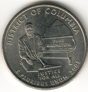 USA - 2009D - Washington ¼ $ - District of Columbia - Rare - #13359 - Picture 1 of 2