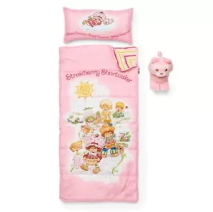 American Girl COURTNEY'S STRAWBERRY SHORTCAKE SCHLAFSACK SET - Neu ungeöffnete Box - Bild 1 von 5