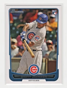 Tarjeta de novato Brett Jackson 2012 Bowman Draft #53 Chicago Cubs - Imagen 1 de 1
