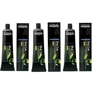 3X Loreal INOA Professional Hair Color | Color No 2 Darkest Brown | 60gm - Picture 1 of 11