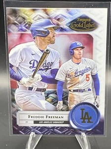 2022 Topps Gold Label #22 Freddie Freeman - Picture 1 of 2