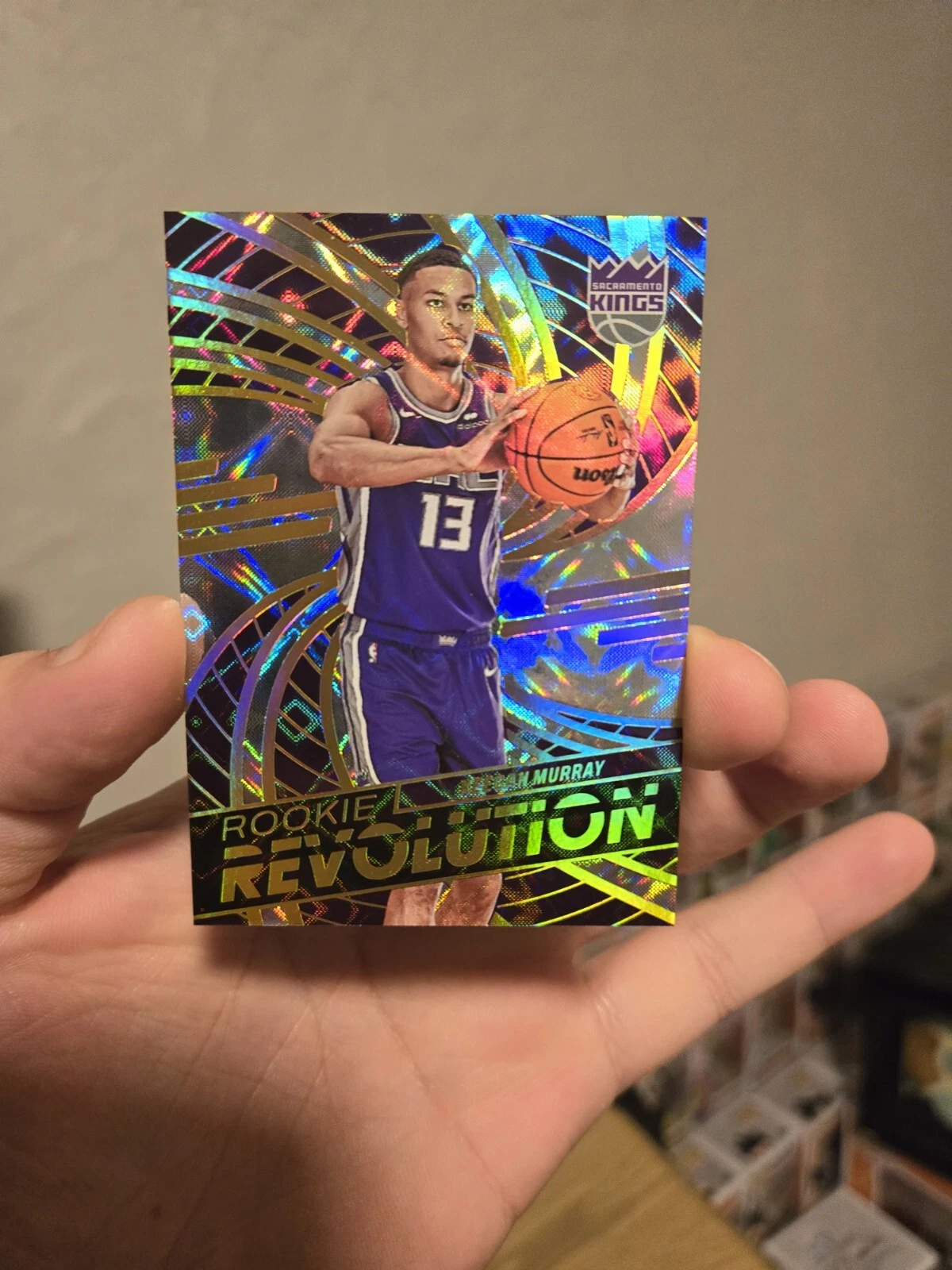 2022-23 Revolution Keegan Murray Rookie Revolution Galactic Rookie RC Kings