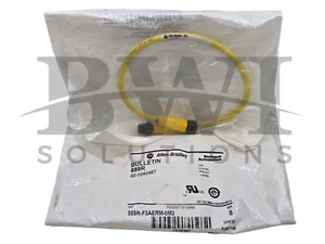 NEW Allen Bradley 889R-F3AERM-0M3 /B 3-Pin AC Micro Cable 889RF3AERM0M3 Lot of 2 - Picture 1 of 7