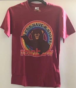 Rainbow Let’s Have A Story Small Red Men’s T Shirt New Official - Bild 1 von 1