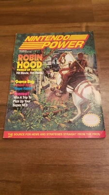 Nintendo Power Magazine Volume Issue 26 July 1991 Robin Hood With Poster - Image 1 of 4