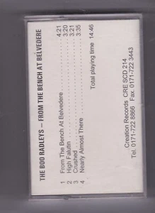 The Boo Radleys – From The Bench At Belvedere Promo Cassette - Picture 1 of 2