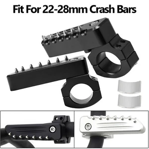 Crash Bar Highway Pegs 22-28mm Foldable Footpegs For Harley Pan America RA1250 - Bild 1 von 24