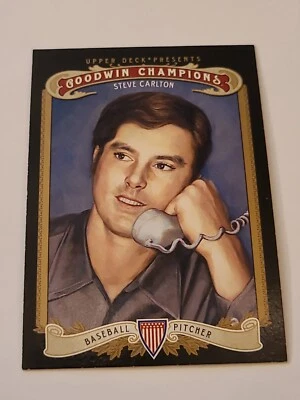 2012 Steve Carlton Upper Deck Goodwin Champions #113 - Image 1 of 2