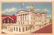 Lancaster County Courthouse Pennsylvania Landmark Vintage Postcard CP325