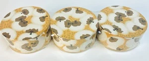 3x Vintage Coty handgesponnenes Gesichtspuder Rachel Elfenbein I - 2,3 Unzen jede Packung ~ versiegelt - Bild 1 von 4