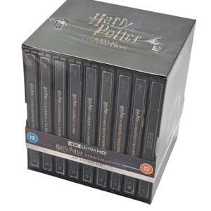 Harry Potter: 4K Ultra HD SteelBook Box Dark Arts Collection 9 Discs Region B - Picture 1 of 10
