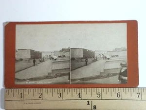 St. John Gate außerhalb Quebec Kanada Stereoview Foto von L.P. Vallee um 1870 - Bild 1 von 2