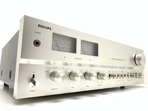PHILIPS AH 384 Stereo Amplifier 2X 40Watts RMS Vintage 1978 Hi Fi WORK GOOD LOOK - Bild 1 von 17