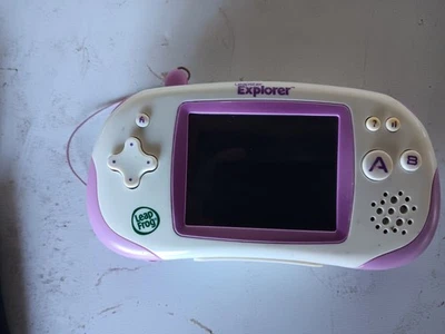 Leap Frog Leapster Explorer Learning Game System Purple 39200 - Image 1 of 2