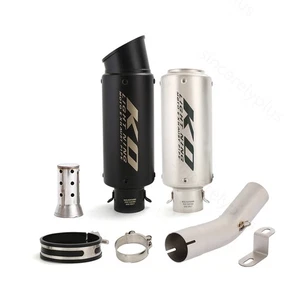 For Voge 300DS 2020-2025 Motorcycle Exhaust Mid Link Pipe 51MM Muffler DB Killer - Picture 1 of 20