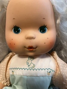 Vtg Baby Apricot BLOW KISS Doll Toy Strawberry Shortcake Friend KENNER 1982 S4 - Picture 1 of 13