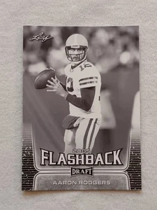 2020 Leaf Aaron Rodgers 2005 Flashback Draft #91. FURTURE HOFer.  - Bild 1 von 5