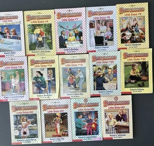 Lot of 14 Babysitters Club Little Sister's Books Ann Martin - Imagen 1 de 9