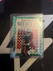 2024 Panini Mosaic - Notoriety Michael Penix Jr. #20 Green Mosaic Prizm (RC) - Bild 1 von 2