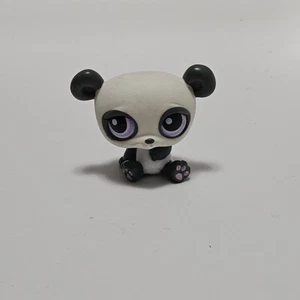 Littlest Pet Shop 2005 Panda Purple Eye - Picture 1 of 6