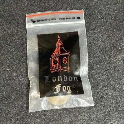 VTG “London Fog” Spare Button For Coat W/Baggie & Button (Only) - Image 1 of 3