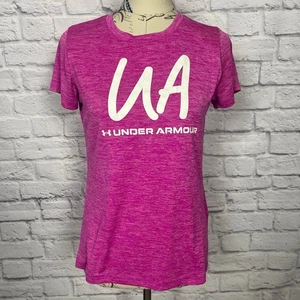 Under Armour Pink Women's T-Shirt - Picture 1 of 7