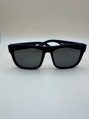 Gafas de sol cuadradas unisex Spy+ Discord - negras mate suaves/grises felices verdes... Foto 1 de 4