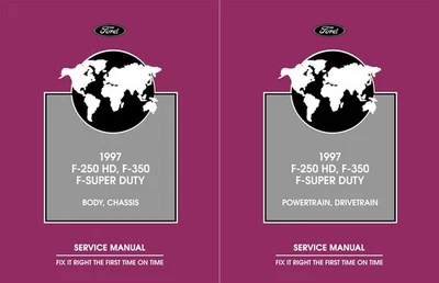 Ford F-250 HD 1997, F-350, F-Super Duty manual de servicio Foto 1 de 4