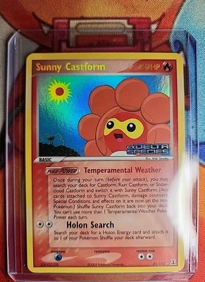 Pokémon TCG Sunny Castform Delta Species 31/113 Reverse Holo Stamped - NM/LP 💎  - Image 1 of 3