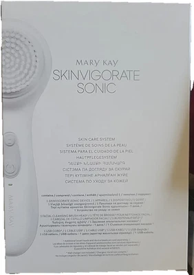 Mary Kay Skinvigorate звуковая система ухода за кожей — устройство — 1 насадка для щетки + ПОДСТАВКА - Изображение 1 из 2