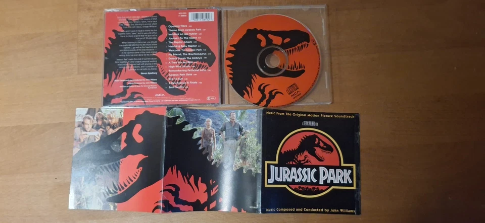 CD JOHN WILLIAMS (Composer) Jurassic Park MCA 1993 O.S.T. Filmmusik rar KULT - Bild 1 von 1