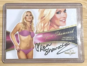 Ryan Shamrock A-07 2011 Bankwärmer Kaugummi Autogramm Auto - Bild 1 von 2