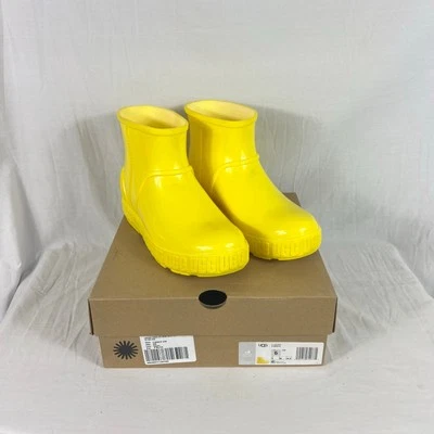 Botas impermeables Ugg Drizlita amarillo canario para mujer 6 nuevas sin etiquetas  Foto 1 de 4