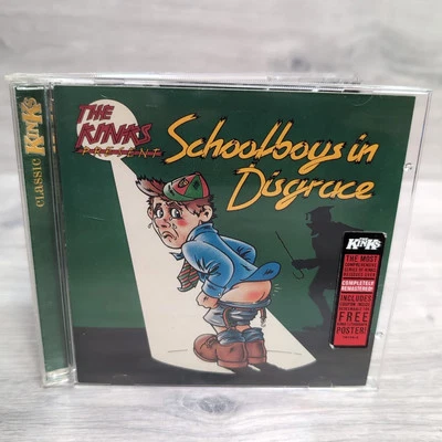 The Kinks - Schoolboys In Disgrace - CD Album - 1998 Konk - HDCD - Remastered VG - Image 1 of 4
