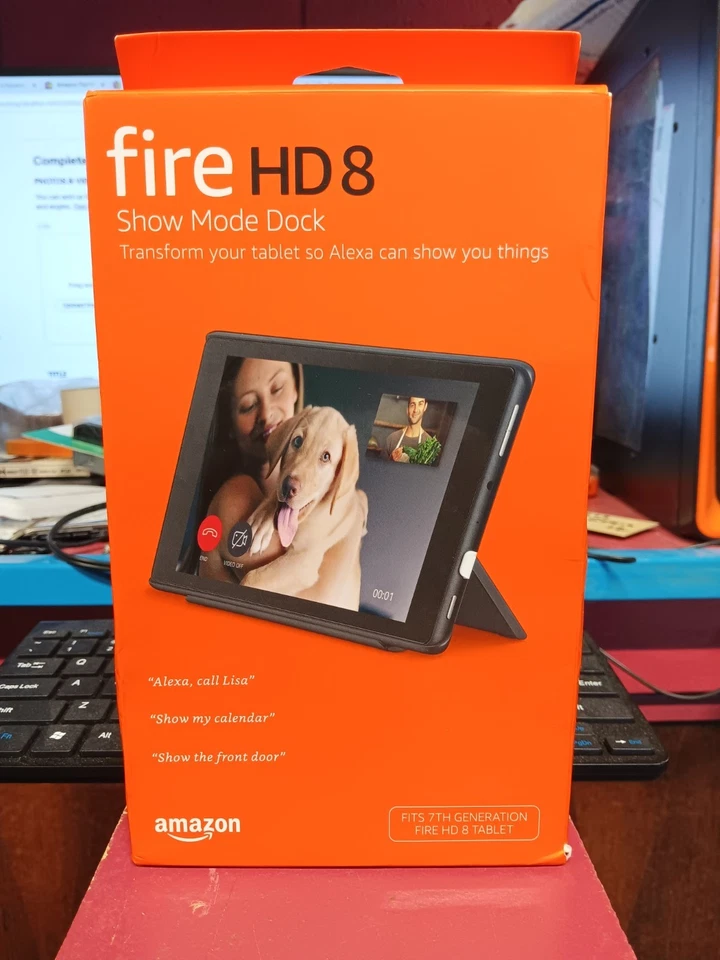 BRAND NEW Amazon Fire HD 8 Show Mode Dock for 7th Gen Fire HD 8 Tablet - Image 1 of 3