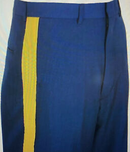 US Army Men's ASU "C" Dress Blue Service Uniform Trousers/Pants size 39x30