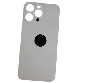 Tapa trasera para Apple iPhone 14 Pro Max tapa de batería dorada agujero grande / logotipo / pegamento - Imagen 1 de 2