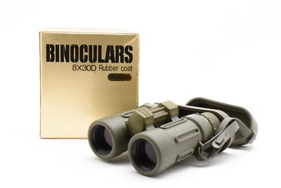 [BOX] Nikon Binoculars 8X30 D 7.5° Military Green Waterproof From JAPAN - Image 1 of 4