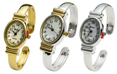 Reloj brazalete para mujer Blekon Collections cuarzo japonés 20 mm platino 8200 Foto 1 de 3