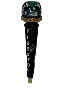 Firestone Pils Pivo Hoppy Pilsner Bear Lion Matte Black Beer Tap Handle 12.5" - Bild 1 von 12