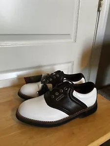 Brand New Dunlop Boy's Golf Shoes Size 3 - Picture 1 of 4