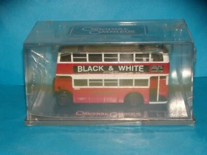 Bus - Daimler CWD6 London Transport - Corgi - 1/76 - 1000 Ex - Black & White - Picture 1 of 1