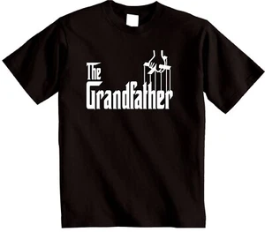 Grandfather Mens t-shirt The GodFather Parody T Shirt Grandad Pops Dad father - Picture 1 of 14