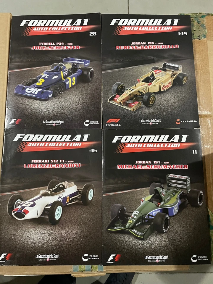 FASCICOLO FORMULA 1 FABBRI/CENTAURIA - SCEGLI DAL MENU A TENDINA - Immagine 1 di 1