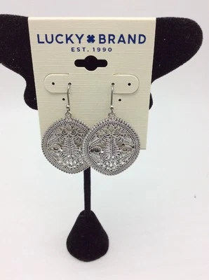 Brincos de gota recortada tom prata marca sorte US$ 29 OPENWORK LBB6 - Imagem 1 de 4