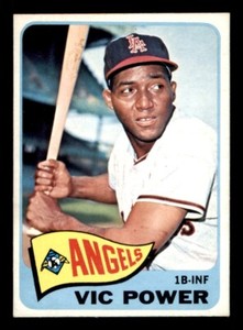 1965 Topps Baseball #442 Vic Power VG *e2