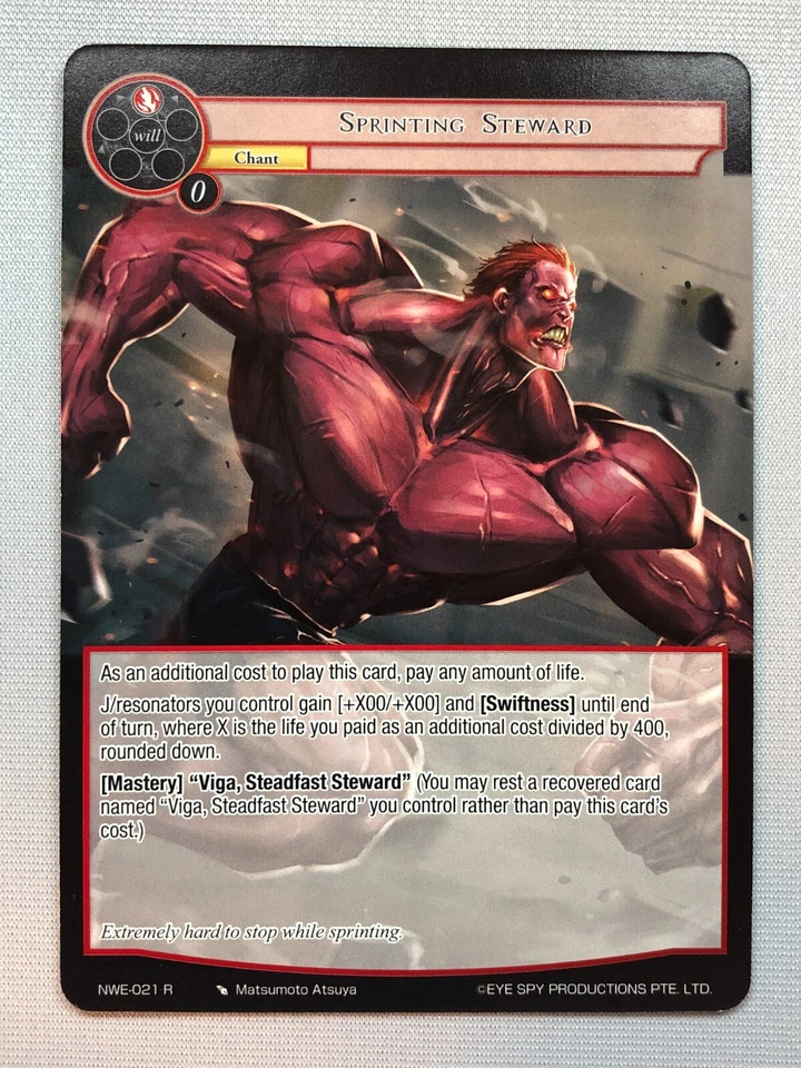 FoW - A New World Emerges Sprinting Steward NM/M  - Image 1 of 1